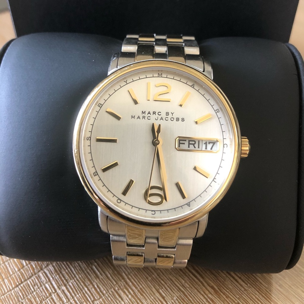 Marc by Marc Jacobs Two-Tone Gold & Silver Watch
